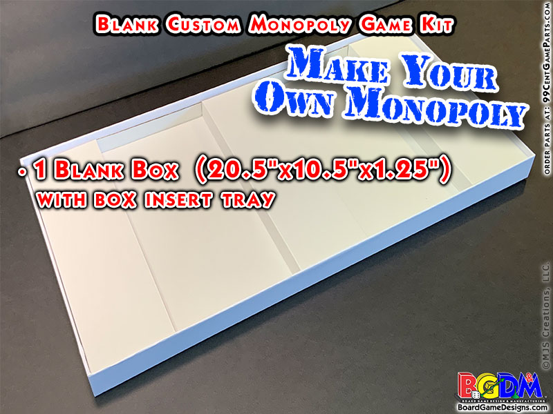 Custom Blank Monopoly Game Kit - Image 4
