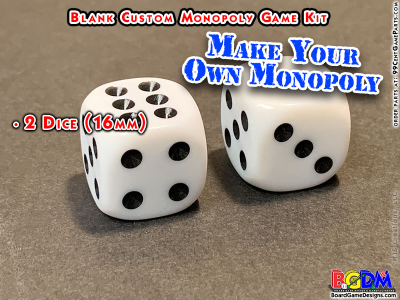 Custom Blank Monopoly Game Kit - Image 8