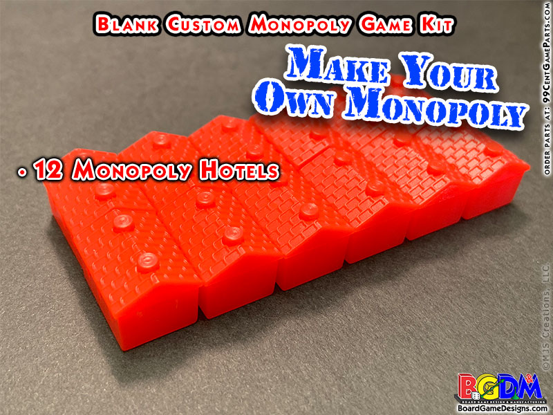 Custom Blank Monopoly Game Kit - Image 11