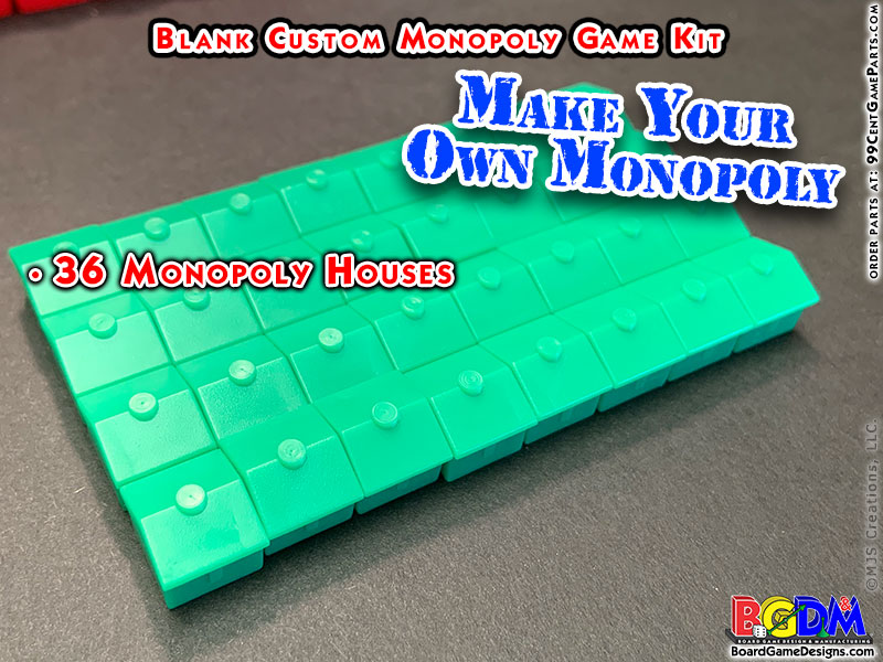 Custom Blank Monopoly Game Kit - Image 10