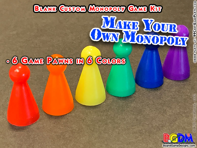 Custom Blank Monopoly Game Kit - Image 9