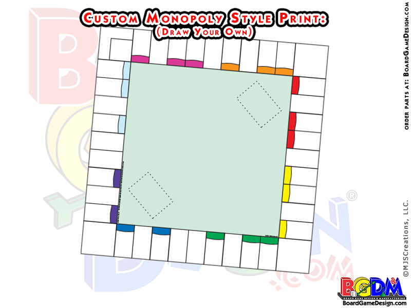 Monopoly Pre-Printed Sheet