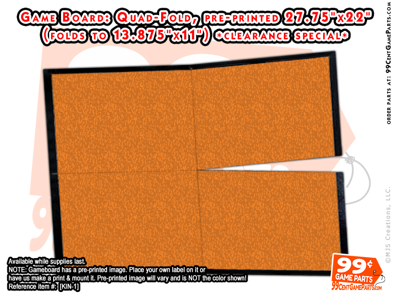 Game Board 27.75"x22"
