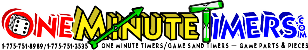 One Minute Timers - Game Timers, Game Parts and more!